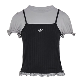 Slim Tee Grey Six/Black