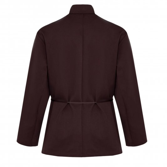 Co-Created Suit Jacket X Samuel Gui Yang Dark Brown