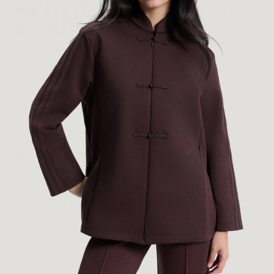 Co-Created Suit Jacket X Samuel Gui Yang Dark Brown