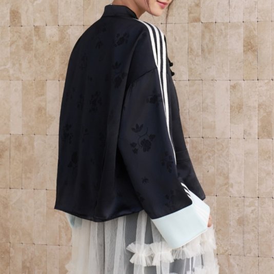 New Chinese Jacket Black/White