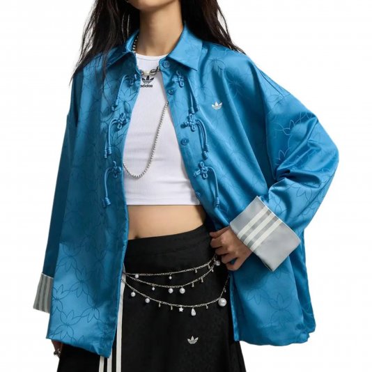 CNY Shirt Jacket Deep Blue