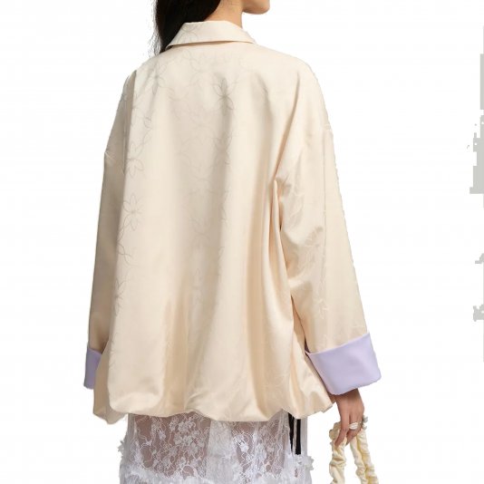 CNY Shirt Jacket Light Beige