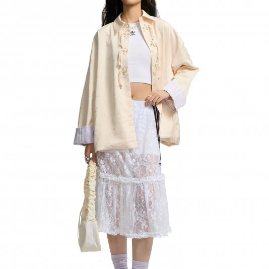 CNY Shirt Jacket Light Beige