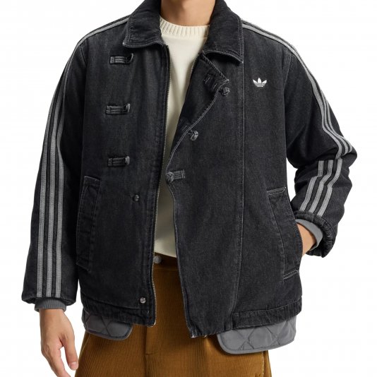 CNY Pad Jacket Black Denim