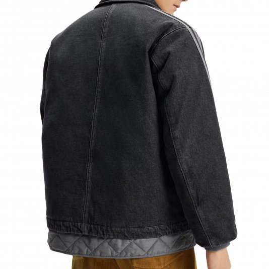 CNY Pad Jacket Black Denim