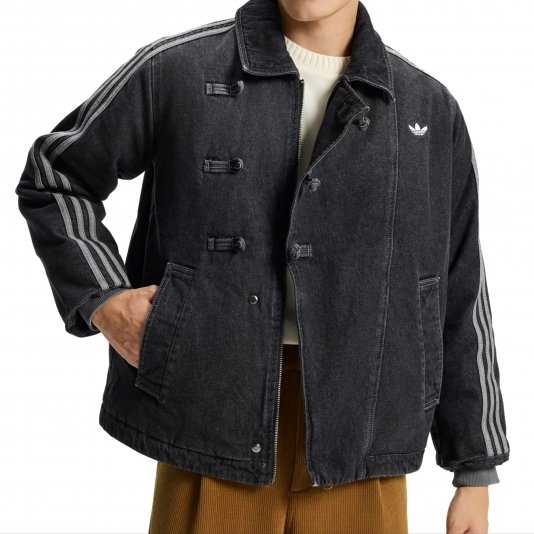CNY Pad Jacket Black Denim