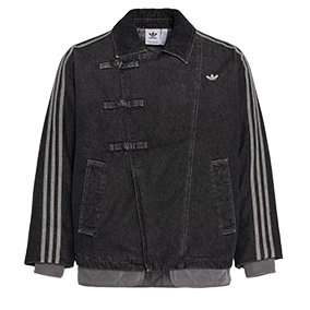 CNY Pad Jacket Black Denim