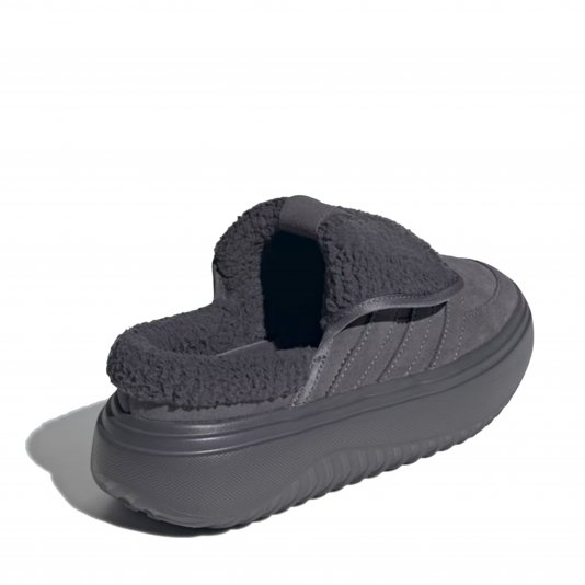 Grand Court Mule Grey Five/Silver Metallic