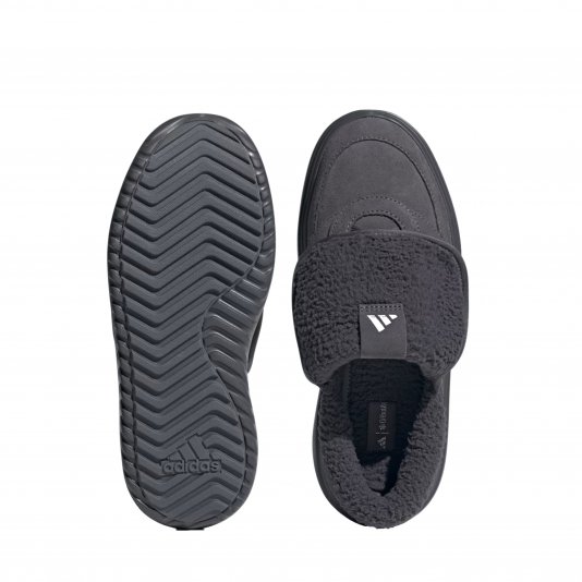 Grand Court Mule Grey Five/Silver Metallic