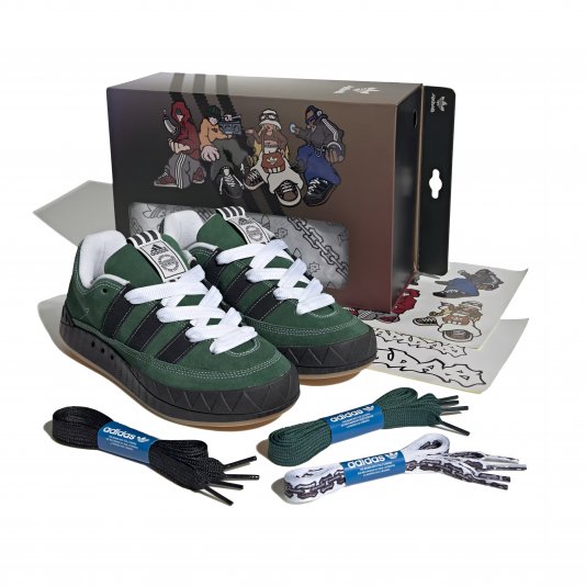 Adimatic X Ynuk Dark Green/Core Black/Off White