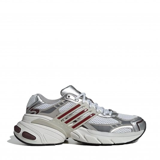 Adistar XLG Space Silver/Off White/Burgundy Red