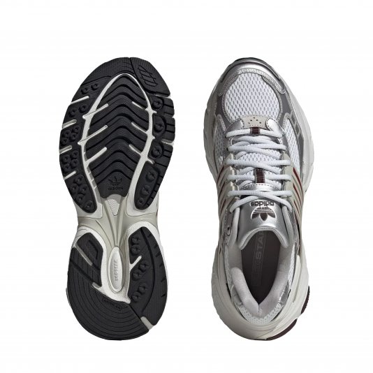 Adistar XLG Space Silver/Off White/Burgundy Red