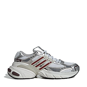 Adistar XLG Space Silver/Off White/Burgundy Red