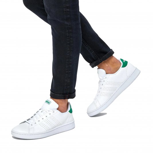 Advantage Cloud White/Cloud White/Green
