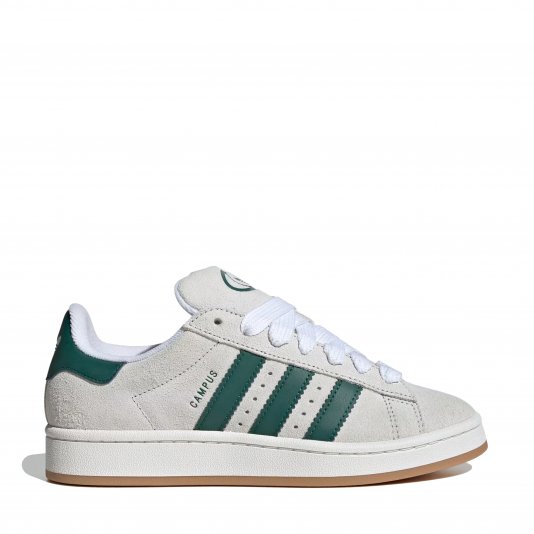 Campus 00S Crystal White/Core White/Collegiate Green
