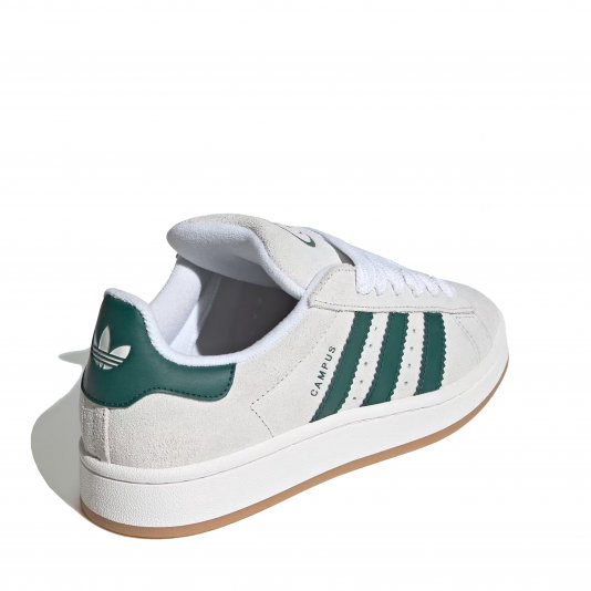 Campus 00S Crystal White/Core White/Collegiate Green