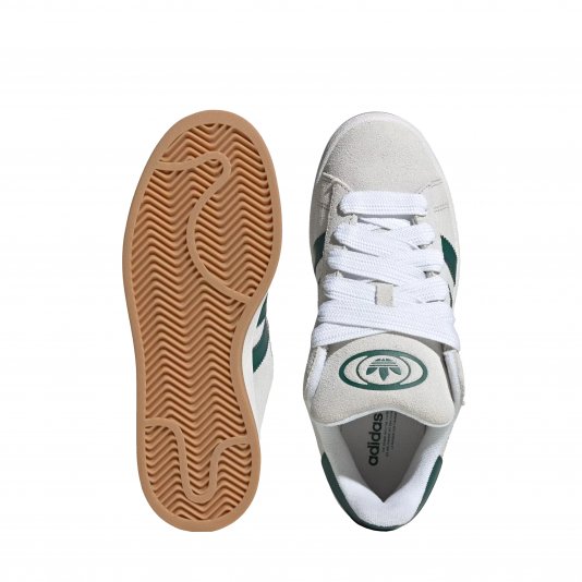 Campus 00S Crystal White/Core White/Collegiate Green