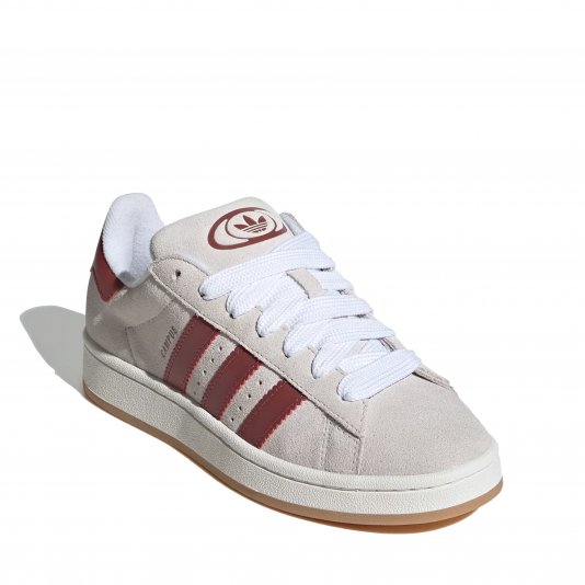 Campus 00S Crystal White/Core White/Preloved Ruby