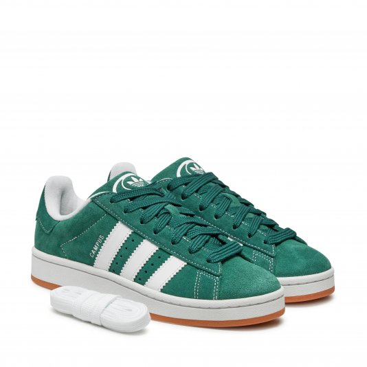 Campus 00S Dark Green/Footwear White/Off White
