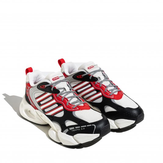 Climacool Vento 3.0 Bright White/Light Scarlet/Black