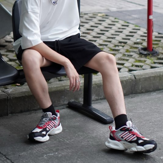 Climacool Vento 3.0 Bright White/Light Scarlet/Black