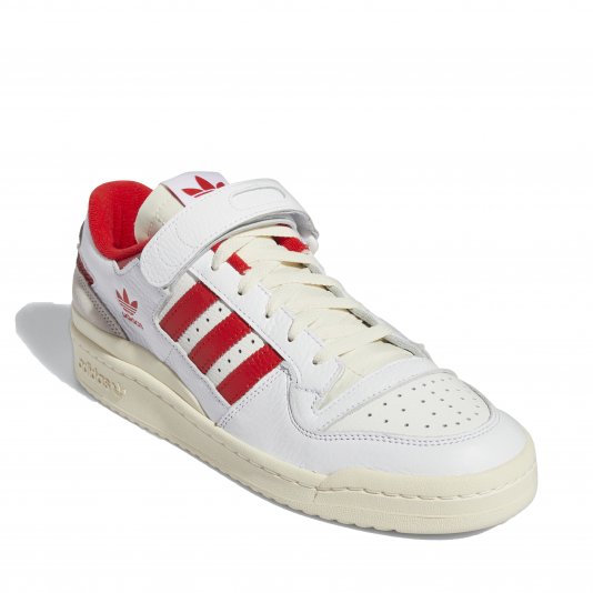 Forum 84 Low Cloud White/Vivid Red/Cream White