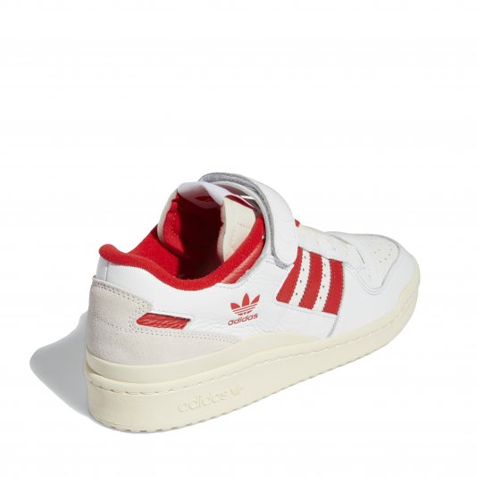 Forum 84 Low Cloud White/Vivid Red/Cream White