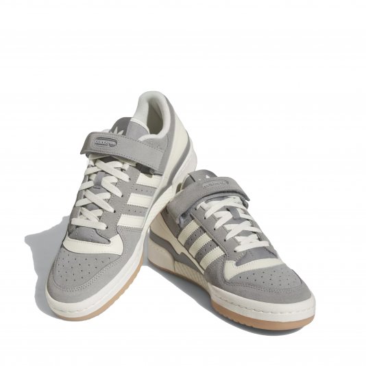Forum Low Charcoal Solid Grey/Cream White/Gum