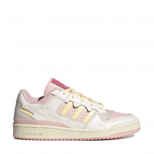 Forum Low CL Clear Pink/Warm Vanilla/Crystal White