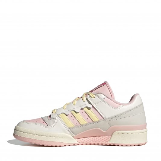 Forum Low CL Clear Pink/Warm Vanilla/Crystal White