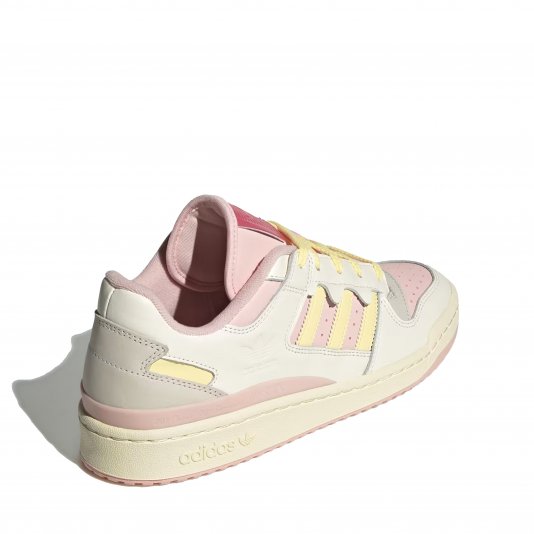 Forum Low CL Clear Pink/Warm Vanilla/Crystal White
