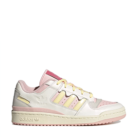 Forum Low CL Clear Pink/Warm Vanilla/Crystal White