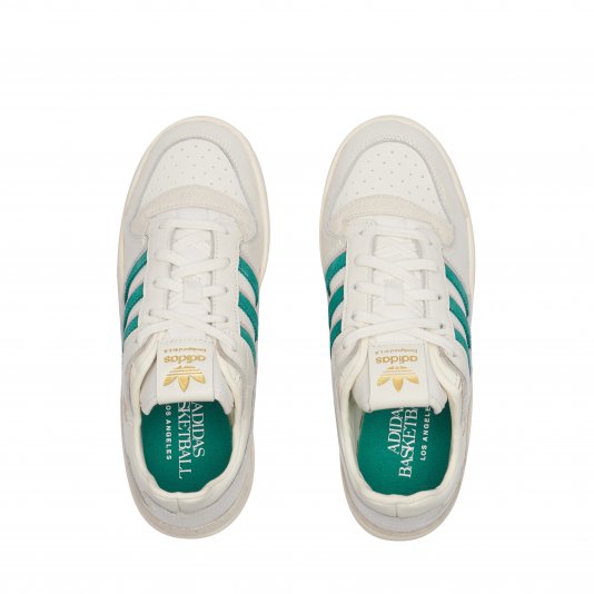 Forum Low CL Cloud White/Active Green/Sandy Pink