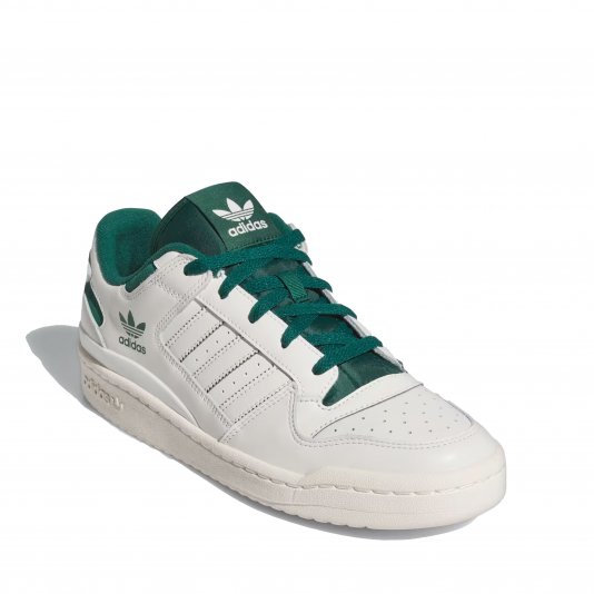 Forum Low CL Cloud White/Collegiate Green/Cream White