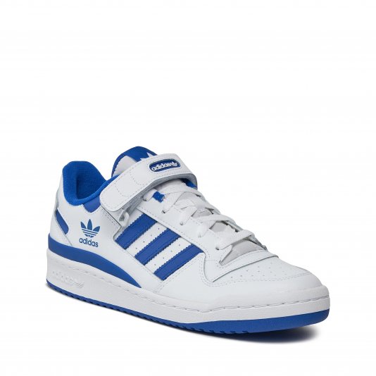 Forum Low Cloud White/Cloud White/Royal Blue