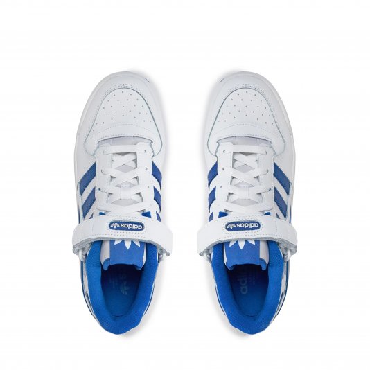 Forum Low Cloud White/Cloud White/Royal Blue
