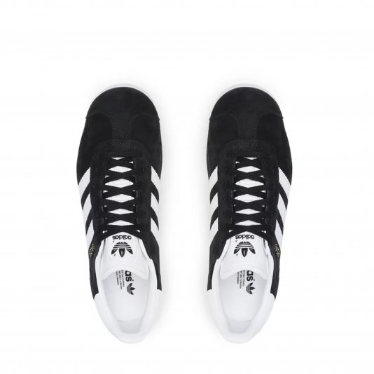 Gazelle Black/White/Gold Metallic