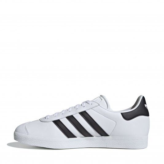 Gazelle Cloud White/Core Black/Gold Metallic