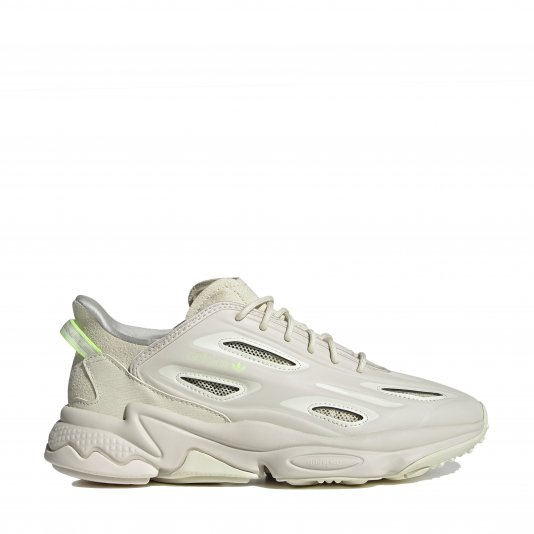 Ozweego Celox White/Sand/Signal Green