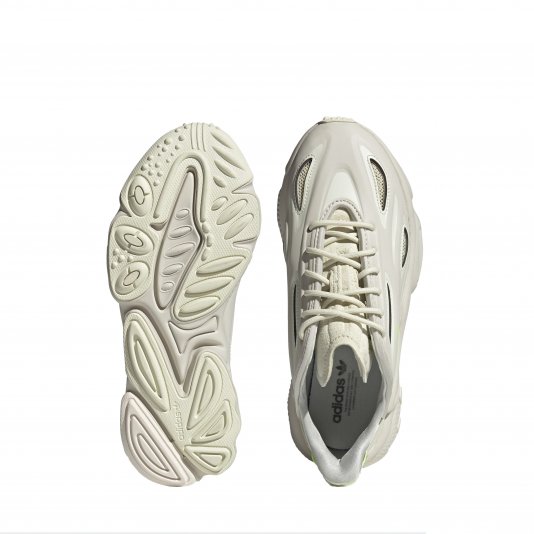 Ozweego Celox White/Sand/Signal Green