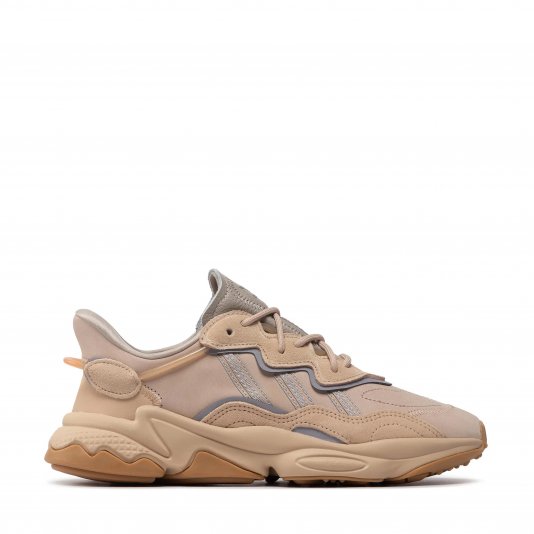 Ozweego Pale Nude/Light Brown/Solar Red