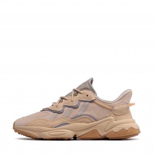 Ozweego Pale Nude/Light Brown/Solar Red
