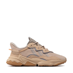 Ozweego Pale Nude/Light Brown/Solar Red