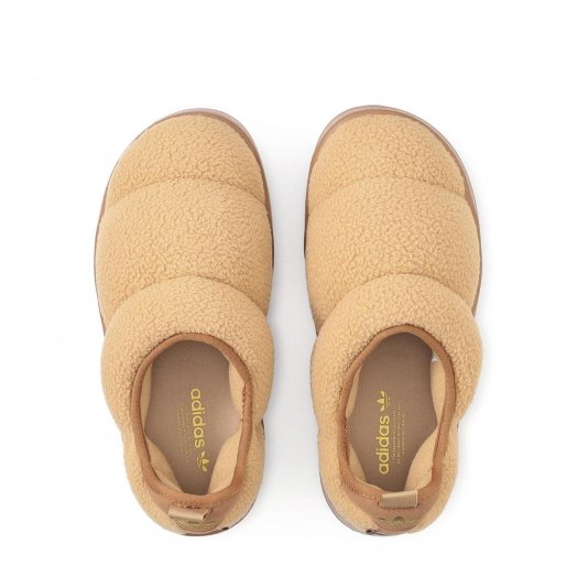 Puffylette Khaki/Gold Metallic