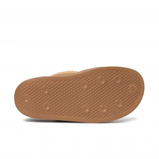 Puffylette Khaki/Gold Metallic