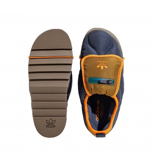 Puffylette Shadow Navy/Bronze Straighter/Orange