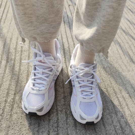 Response CL Footwear White/Clear Pink/Grey Five
