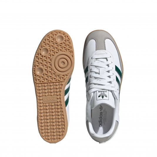 Samba OG Cloud White/Collegiate Green/Grey Two