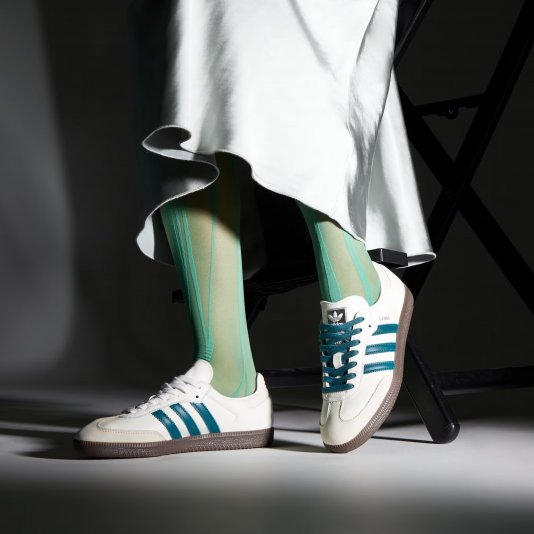 Samba OG Cloud White/Legacy Teal/Wonder White