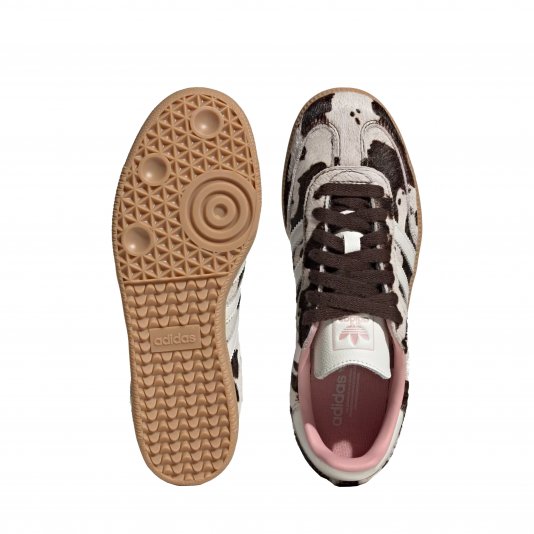 Samba OG Cow Print Dark Brown/Off White/Gum